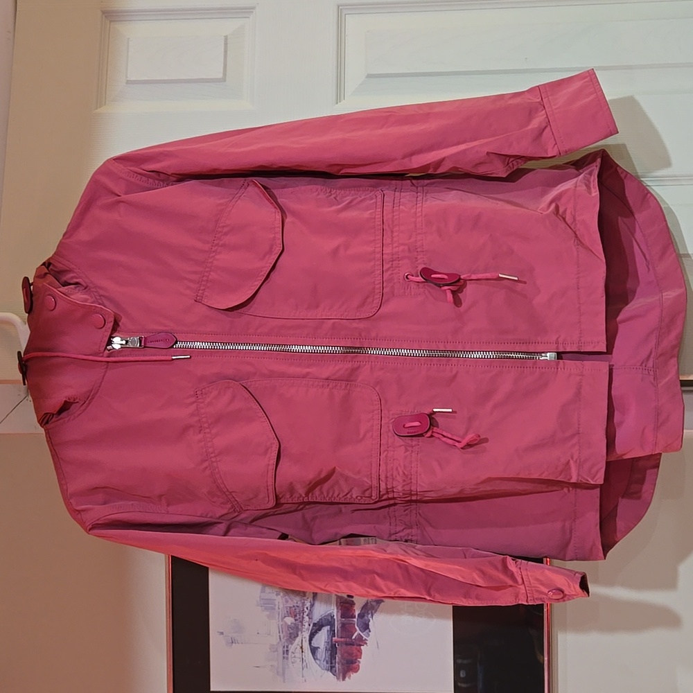 Coach Wind & Water Resistant Jacket EUC
